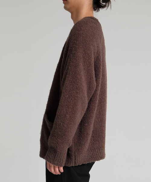 DELUXE（デラックス）の「SAVAGE SNAKEDRIVER（カーディガン/ボレロ・メンズ・ブラック/ブラウン・LARGE/MEDIUM/SMALL）」の3枚目の写真