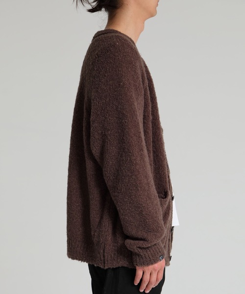 DELUXE（デラックス）の「SAVAGE SNAKEDRIVER（カーディガン/ボレロ・メンズ・ブラック/ブラウン・LARGE/MEDIUM/SMALL）」の5枚目の写真