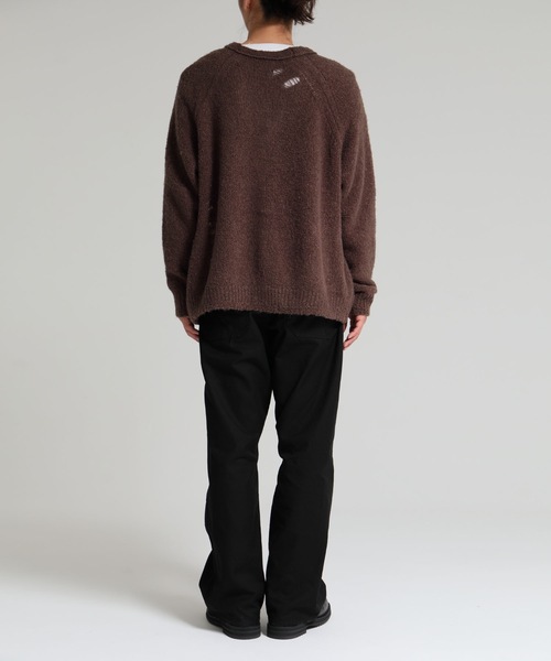 DELUXE（デラックス）の「SAVAGE SNAKEDRIVER（カーディガン/ボレロ・メンズ・ブラック/ブラウン・LARGE/MEDIUM/SMALL）」の8枚目の写真