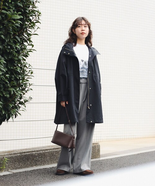 B:MING by BEAMS（ビーミングバイビームス）の「【撥水機能】撥水 ロング マウンテン パーカ（S～M）（マウンテンパーカー・レディース・グリーン系その他4/ブラック/ブラウン系その他・SMALL/MEDIUM）」の11枚目の写真