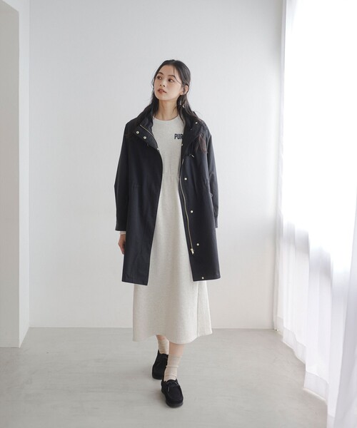 撥水】ロング マウンテン パーカ（S～M）（マウンテンパーカー）｜B