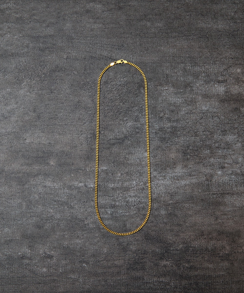 THEFT（セフト）の「THEFT セフト / K18GP キヘイCHAIN NECKLACE シルバー925喜平チェーンネックレス 50cm 18金コーティング（ネックレス・メンズ・ゴールド・50cm）」の5枚目の写真