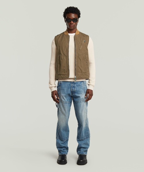 G-STAR（ジースター）の「STRUCTURE KNIT PULLOVER/デザイン編みニットセーター（ニット/セーター・メンズ・ホワイト系その他/ダークブラック・SMALL/MEDIUM/LARGE/X-LARGE/X-SMALL）」の12枚目の写真