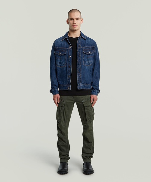 G-STAR（ジースター）の「STRUCTURE KNIT PULLOVER/デザイン編みニットセーター（ニット/セーター・メンズ・ホワイト系その他/ダークブラック・SMALL/MEDIUM/LARGE/X-LARGE/X-SMALL）」の7枚目の写真