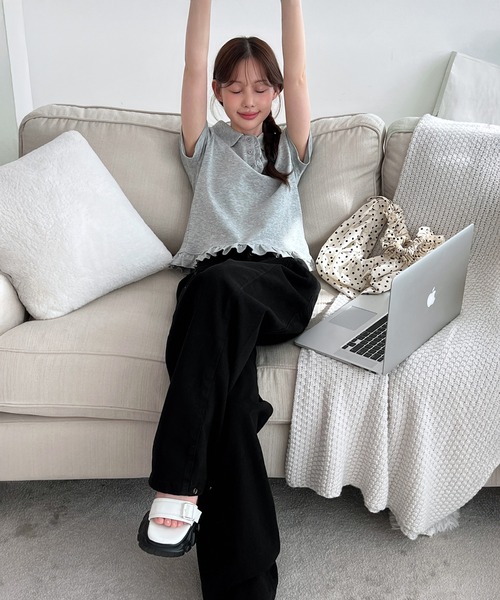 by muni:r（バイ ムニール）の「ドットシャーリングバッグ（ショルダーバッグ・レディース・アイボリー/ブラック・ONE SIZE）」の19枚目の写真