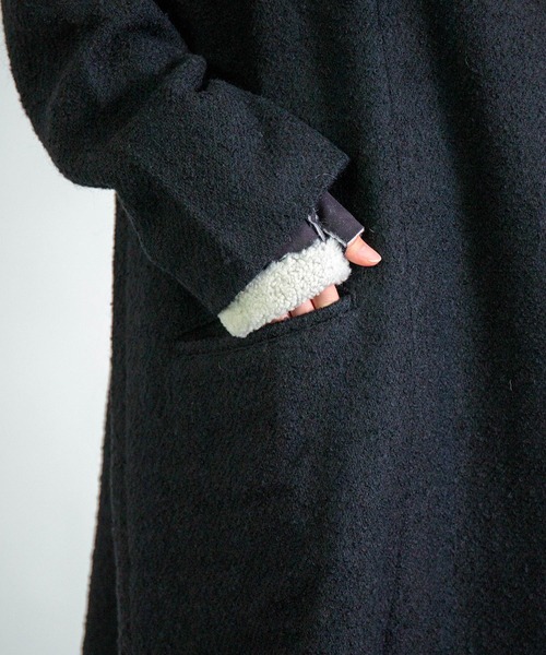 Honnete] Shawl Collar Coat / ショールカラーコート | Domingo
