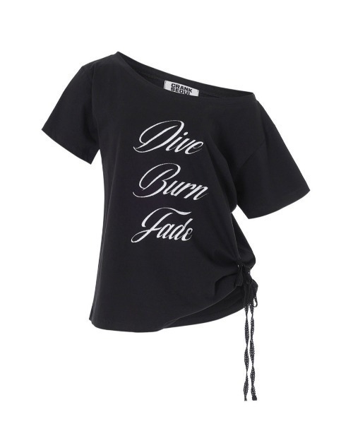 トップス CRANK Lace String Off Shoulder Top_White CRANK】LACE STRING OFF SHOULDER TOP | OUR BRAND,CRANK