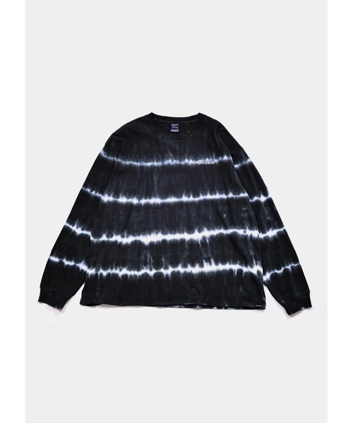 APPLEBUM(アップルバム)の「Border Tie Dye L/S T-shirt(Tシャツ/カットソー・メンズ・グリーン・XX-LARGE/X-LARGE/LARGE/MEDIUM)」の1枚目の写真