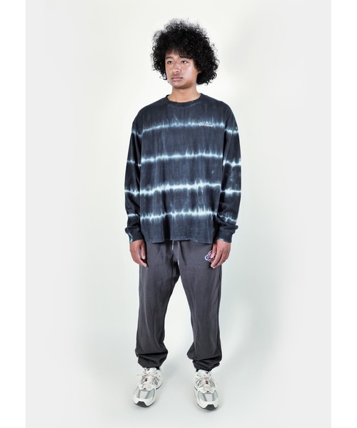 APPLEBUM(アップルバム)の「Border Tie Dye L/S T-shirt(Tシャツ/カットソー・メンズ・グリーン・XX-LARGE/X-LARGE/LARGE/MEDIUM)」の2枚目の写真