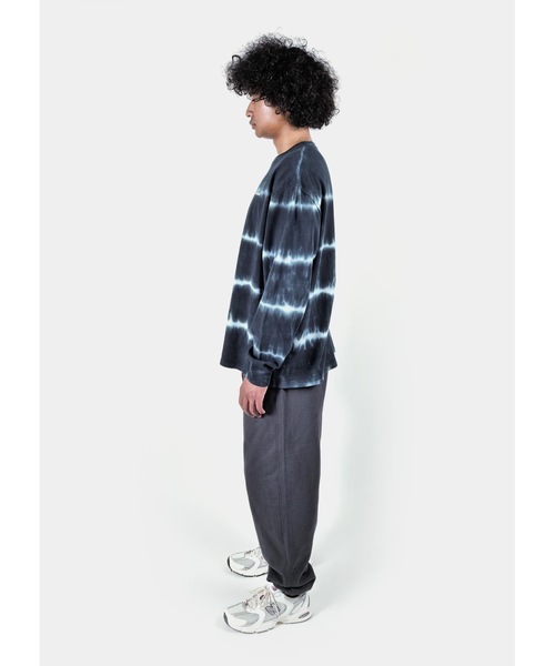 APPLEBUM(アップルバム)の「Border Tie Dye L/S T-shirt(Tシャツ/カットソー・メンズ・グリーン・XX-LARGE/X-LARGE/LARGE/MEDIUM)」の3枚目の写真