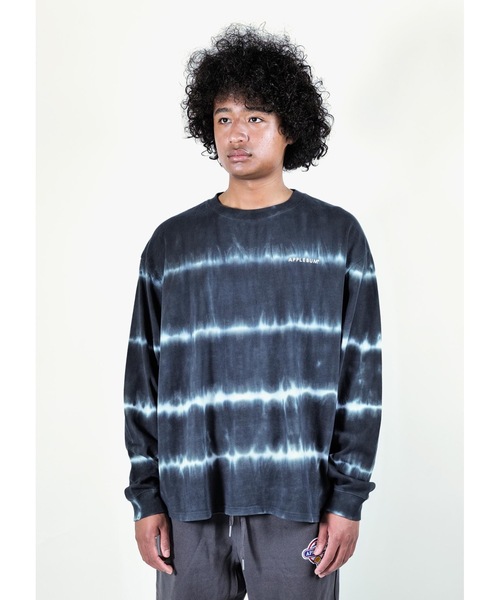 APPLEBUM(アップルバム)の「Border Tie Dye L/S T-shirt(Tシャツ/カットソー・メンズ・グリーン・XX-LARGE/X-LARGE/LARGE/MEDIUM)」の13枚目の写真