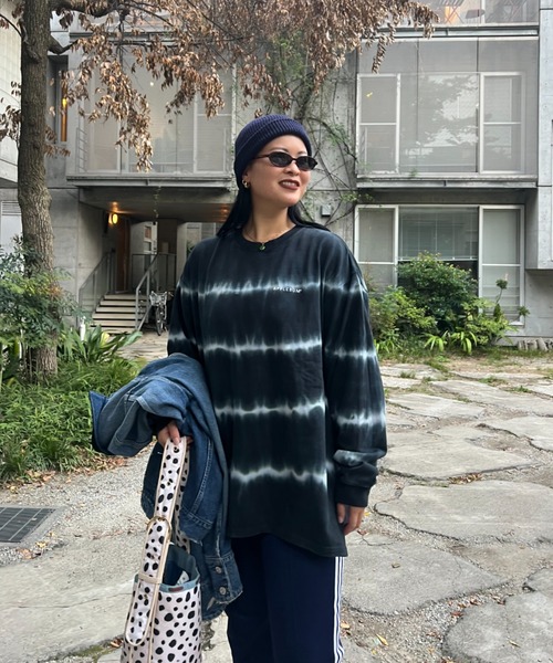 APPLEBUM(アップルバム)の「Border Tie Dye L/S T-shirt(Tシャツ/カットソー・メンズ・グリーン・XX-LARGE/X-LARGE/LARGE/MEDIUM)」の10枚目の写真