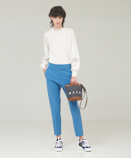 DESIGNWORKS（デザインワークス）の「ダブルクロスパンツ（その他パンツ・レディース・ライトブルー/ラベンダー/グリーン/イエロー・38/36/34/40）」の14枚目の写真