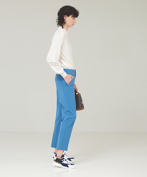 DESIGNWORKS（デザインワークス）の「ダブルクロスパンツ（その他パンツ・レディース・ライトブルー/ラベンダー/グリーン/イエロー・38/36/34/40）」の15枚目の写真