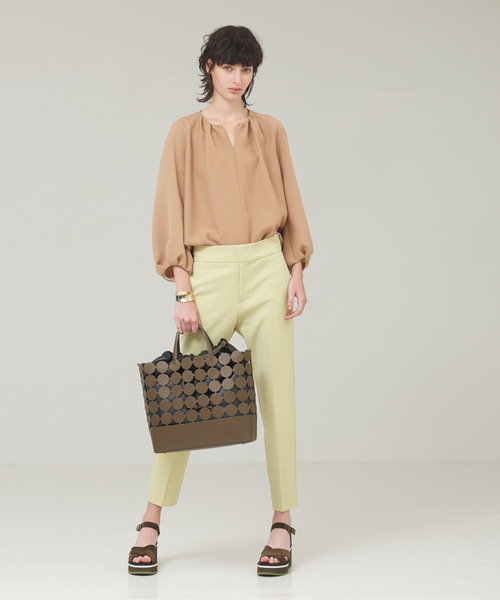 DESIGNWORKS（デザインワークス）の「ダブルクロスパンツ（その他パンツ・レディース・ライトブルー/ラベンダー/グリーン/イエロー・38/36/34/40）」の17枚目の写真