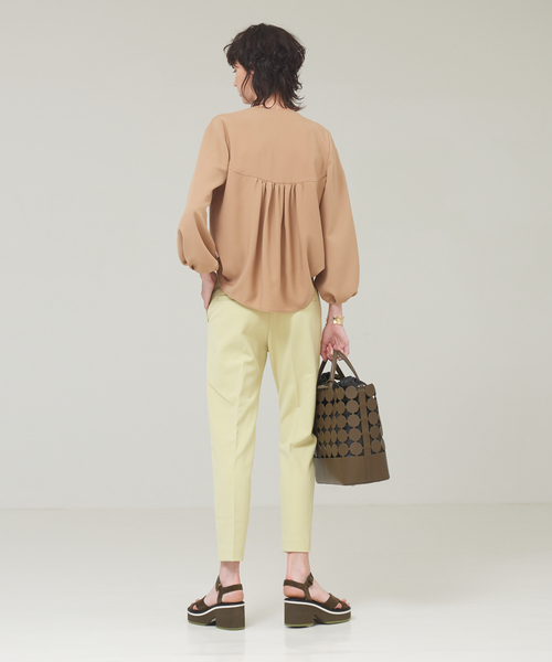 DESIGNWORKS（デザインワークス）の「ダブルクロスパンツ（その他パンツ・レディース・ライトブルー/ラベンダー/グリーン/イエロー・38/36/34/40）」の19枚目の写真