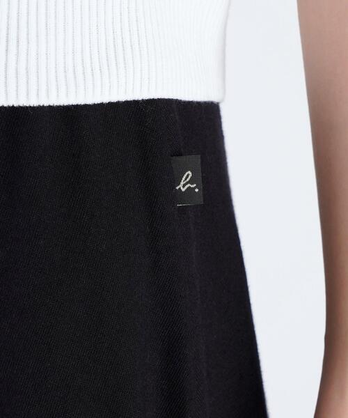 agnes b.（アニエスベー）の「コットン ロング フレアスカート ”Milaine”（スカート・レディース・ネイビー・2/1）」の6枚目の写真