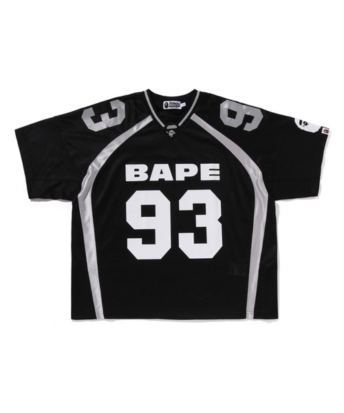 LINE CAMO JACQUARD RELAXED FIT FOOTBALL JERSEY（Tシャツ