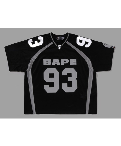 LINE CAMO JACQUARD RELAXED FIT FOOTBALL JERSEY（Tシャツ/カットソー