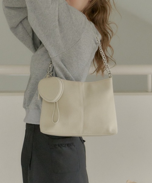 2way heart chain bag / 2wayハートチェーンバッグ（ショルダーバッグ