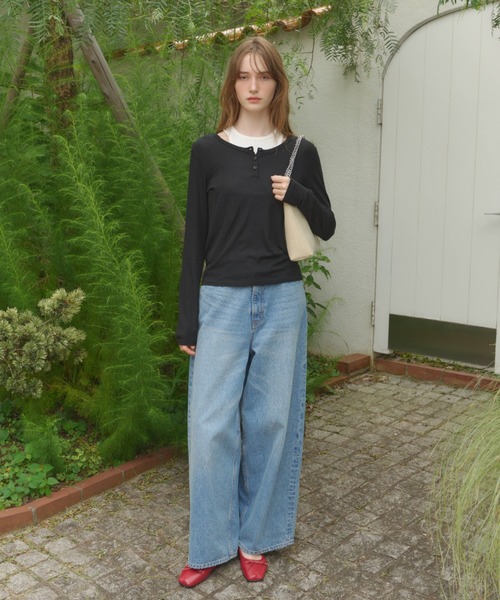 GIUNON（ジウノン）の「2way heart chain bag / 2wayハートチェーンバッグ（ショルダーバッグ・レディース・ブラック/クリーム/ブルー/ブラウン・FREE）」の21枚目の写真