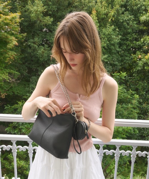 チェーンバッグ 2way heart chain bag / 2wayハートチェーンバッグ（ショルダーバッグ