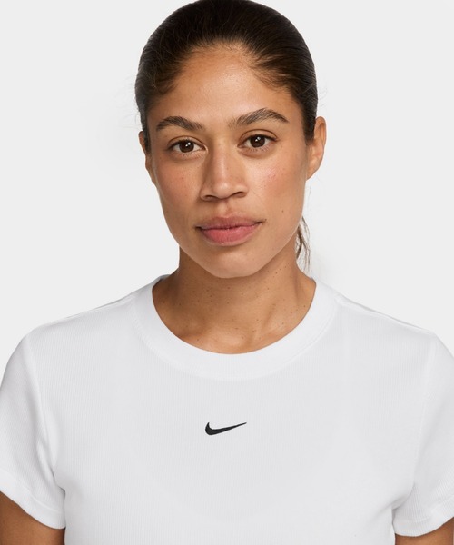 Nike ショートスリーブ Tシャツ　Mサイズ セール】ナイキ スポーツウェア ウィメンズ タイト リブ ショート