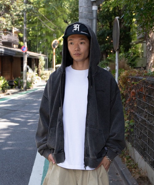 APPLEBUM(アップルバム)の「Vintage Z/U Sweat Parka(パーカー・メンズ・ブラック系その他・MEDIUM/LARGE/X-LARGE/XX-LARGE)」の5枚目の写真