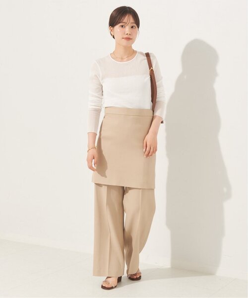 追加》Mesh Sheer ロンT 4（Tシャツ/カットソー）｜Plage（プラージュ