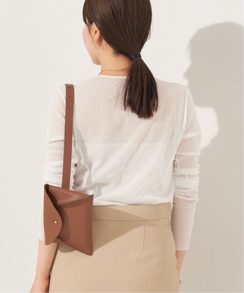 追加》Mesh Sheer ロンT 4（Tシャツ/カットソー）｜Plage