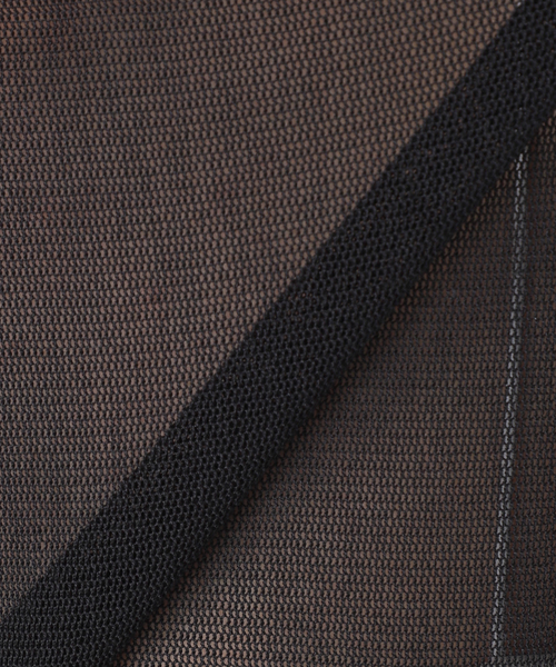 【新品】Plage Mesh Sheer ロンT ブラック 中古・古着通販】Plage (プラージュ) Mesh Sheer ロンT ブラック