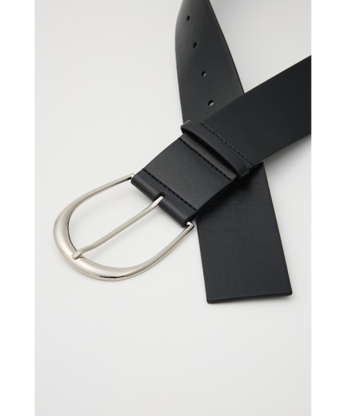 SLY（スライ）の「SIMPLY WIDE BELT シンプリーワイド ベルト（ベルト・レディース・ブラック・FREE）」の5枚目の写真