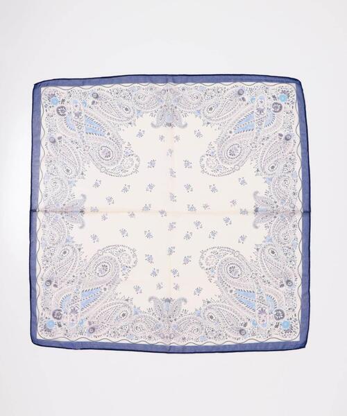 SMELLY(スメリー)の「アソートシアースカーフ(バンダナ/スカーフ・レディース・ネイビー/ドット/ブルー/オレンジ・-)」の9枚目の写真