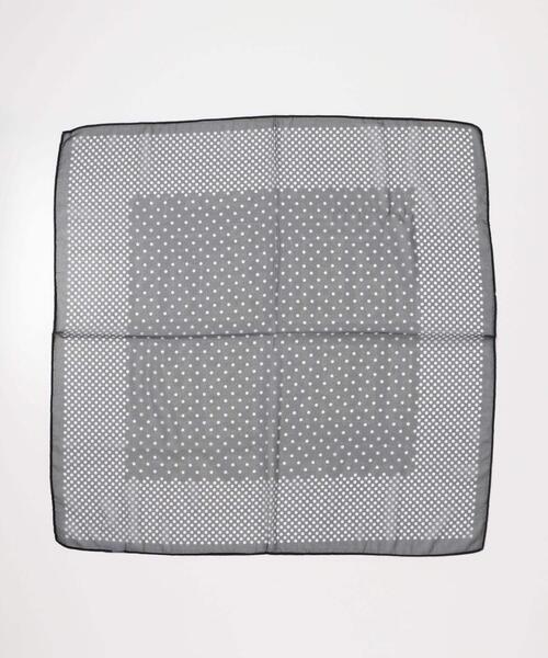 SMELLY(スメリー)の「アソートシアースカーフ(バンダナ/スカーフ・レディース・ネイビー/ドット/ブルー/オレンジ・-)」の18枚目の写真