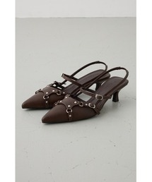 creema パンプス　ブラウン ランバン コレクション LANVIN COLLECTION 【大きいサイズ