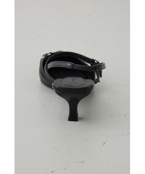 AZUL by moussy（アズールバイマウジー）の「ポインテッドベルトデザインパンプス（パンプス・レディース・ブラウン/ブラック・SMALL/MEDIUM/LARGE）」の9枚目の写真