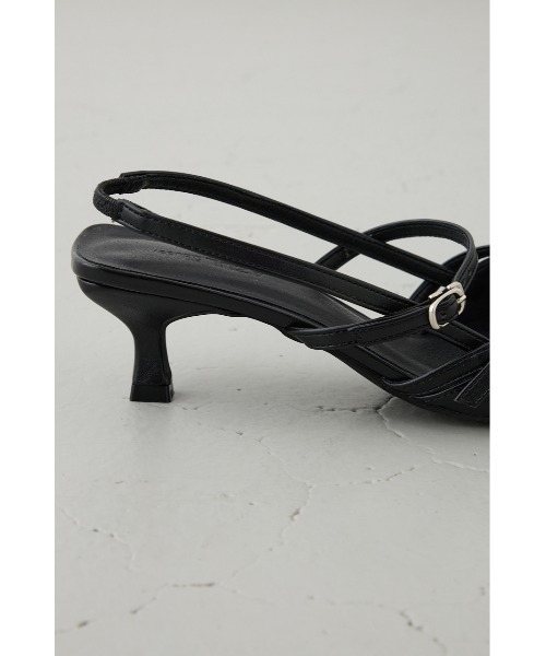 AZUL by moussy（アズールバイマウジー）の「ポインテッドベルトデザインパンプス（パンプス・レディース・ブラウン/ブラック・SMALL/MEDIUM/LARGE）」の10枚目の写真