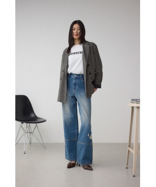 AZUL by moussy（アズールバイマウジー）の「ポインテッドベルトデザインパンプス（パンプス・レディース・ブラウン/ブラック・SMALL/MEDIUM/LARGE）」の15枚目の写真