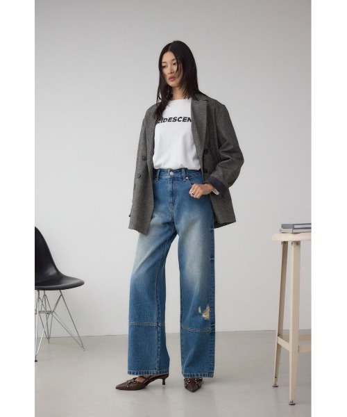 AZUL by moussy（アズールバイマウジー）の「ポインテッドベルトデザインパンプス（パンプス・レディース・ブラウン/ブラック・SMALL/MEDIUM/LARGE）」の16枚目の写真