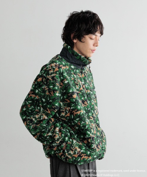 LOWRYS FARM（ローリーズファーム）の「【LFM(U)】ＳＴＡＲＴＥＲガラボアブルゾン　 592154（ブルゾン・メンズ・グリーン・MEDIUM/LARGE）」の12枚目の写真