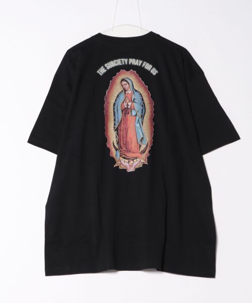 Subciety（サブサエティ）の「Maria tee（Tシャツ/カットソー・メンズ・ブラック/ホワイト・MEDIUM/SMALL/XX-LARGE/X-LARGE/LARGE）」の18枚目の写真