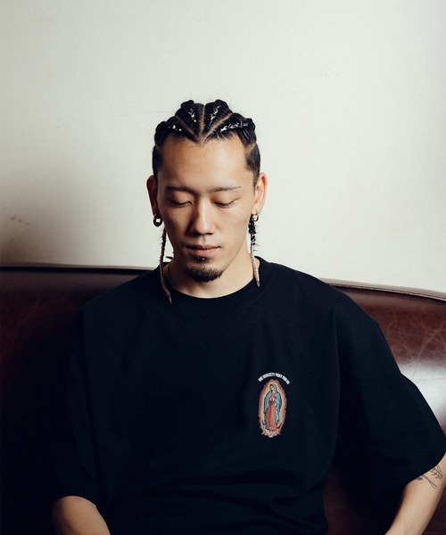 Subciety（サブサエティ）の「Maria tee（Tシャツ/カットソー・メンズ・ブラック/ホワイト・MEDIUM/SMALL/XX-LARGE/X-LARGE/LARGE）」の10枚目の写真