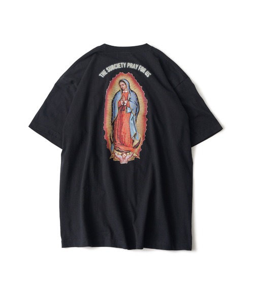 Subciety（サブサエティ）の「Maria tee（Tシャツ/カットソー・メンズ・ブラック/ホワイト・MEDIUM/SMALL/XX-LARGE/X-LARGE/LARGE）」の21枚目の写真