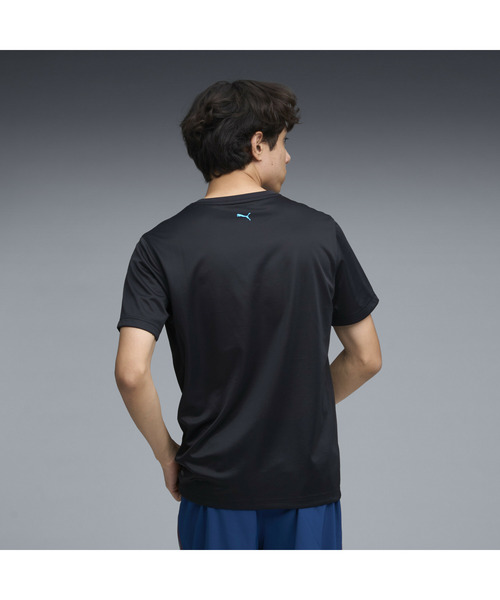 PUMA（プーマ）の「PUMA プーマ メンズ ランニング グラフィック メッシュ 半袖 Tシャツ（Tシャツ/カットソー・メンズ・レッド系その他/ブラック・XX-LARGE/MEDIUM/X-LARGE/LARGE/SMALL）」の9枚目の写真