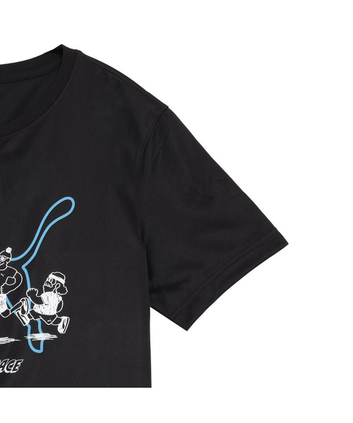 PUMA（プーマ）の「PUMA プーマ メンズ ランニング グラフィック メッシュ 半袖 Tシャツ（Tシャツ/カットソー・メンズ・レッド系その他/ブラック・XX-LARGE/MEDIUM/X-LARGE/LARGE/SMALL）」の5枚目の写真