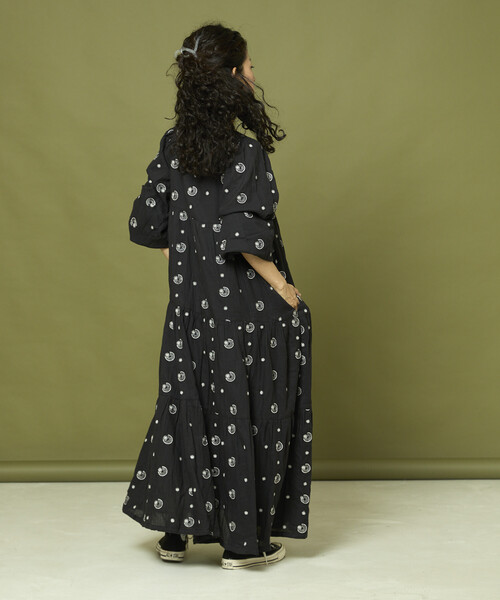 Freada（フリーダ）の「Freada/フリーダ ラメ 刺繍 Moon & Star