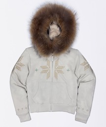 SCULPTOR（スカルプター）の「Fur Trimming Hooded Zip-Up（その他
