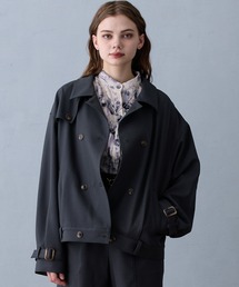 NICOLE CLUB（ニコル　クラブ）の「ブルゾン風トレンチジャケット（その他アウター）」