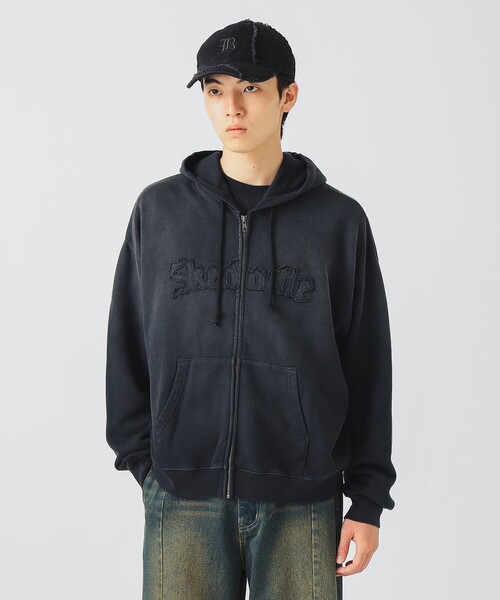 BEAMS HEART（ビームスハート）の「オールドイングリッシュロゴ キャップ（キャップ・メンズ・グレー/ブラック・ONE SIZE）」の3枚目の写真