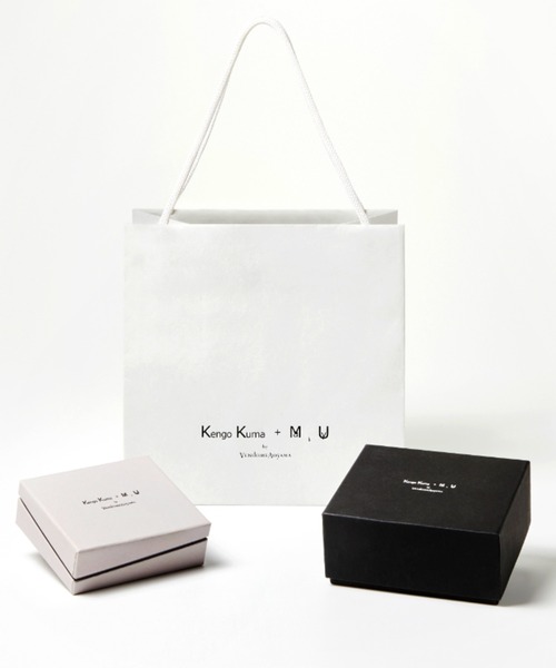 Kengo Kuma + MA,YU （ケンゴ クマ プラス マユ ）の「ケンゴ クマ プラス マユ ピアス（ピアス（両耳用）・レディース・シルバー・ONE SIZE）」の7枚目の写真